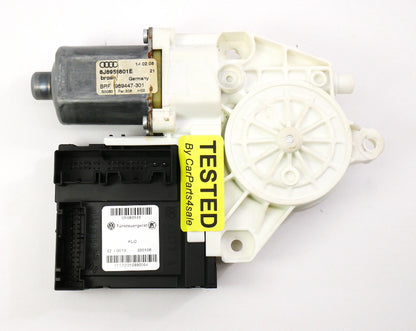 LH Front Window Motor & Module 08-15 Audi TT Coupe - Genuine - 8J8 959 801 E