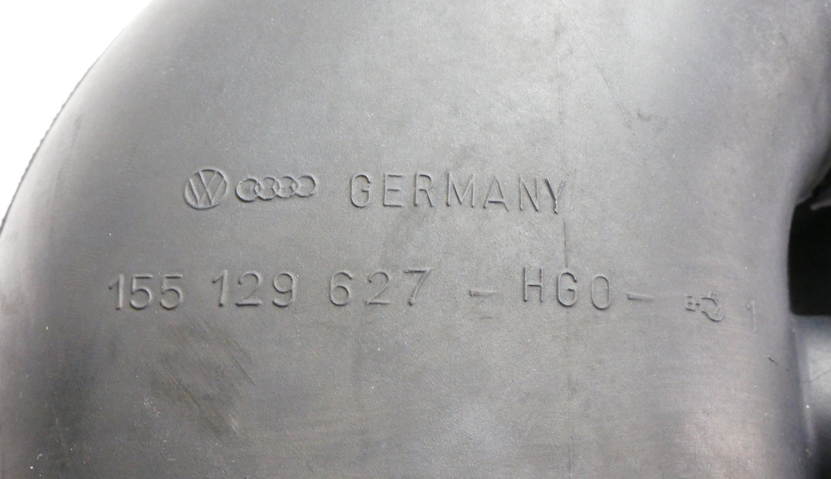 Air Intake Boot Tube Hose 90-93 VW Cabriolet 1.8L 2H . Genuine . 155 129 627