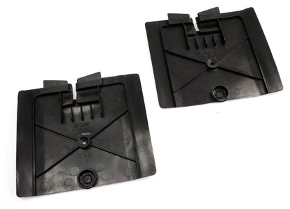 2x Lower Seatbelt Bolt Trim Covers VW Jetta Rabbit Cabriolet MK1 - 171 857 827 C