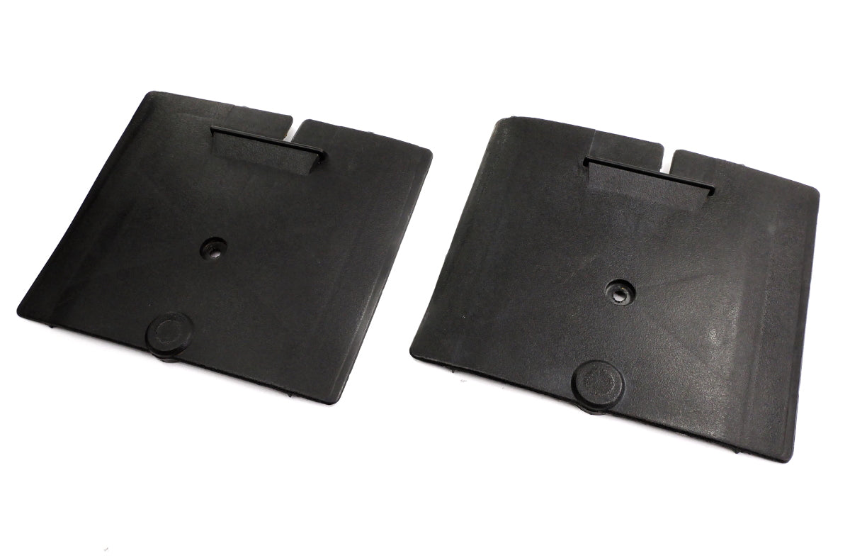 2x Lower Seatbelt Bolt Trim Covers VW Jetta Rabbit Cabriolet MK1 - 171 857 827 C