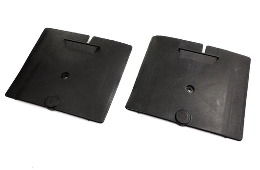 2x Lower Seatbelt Bolt Trim Covers VW Jetta Rabbit Cabriolet MK1 - 171 857 827 C