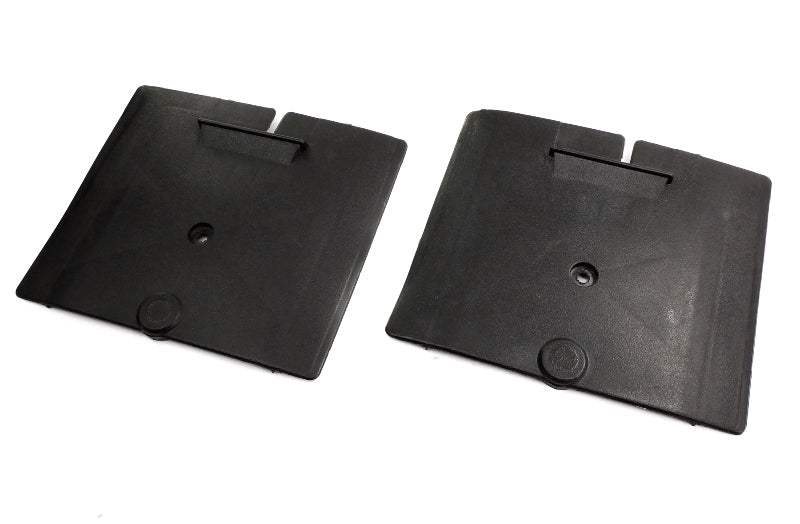 2x Lower Seatbelt Bolt Trim Covers VW Jetta Rabbit Cabriolet MK1 - 171 857 827 C
