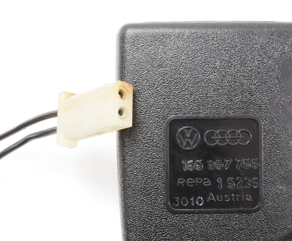 LH Front Seatbelt Receiver Buckle 85-92 VW Jetta Golf MK2 Cabriolet 155 857 755