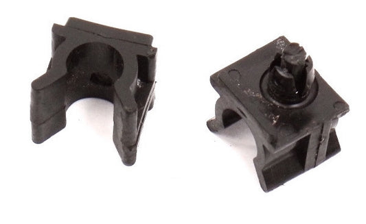 2x Parcel Shelf Deck Cargo Cover Mount Clips VW Rabbit Convertible Cabriolet Mk1