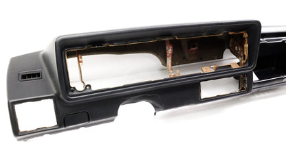 Dashboard Dash Shell 80-93 VW Rabbit Cabriolet Convertible MK1 ~ Black