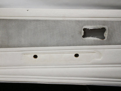 Front & Rear Door Panel Card Set 85-93 VW Cabriolet MK1 White ~ Speaker Pockets