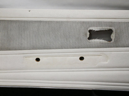 Front & Rear Door Panel Card Set 85-93 VW Cabriolet MK1 White ~ Speaker Pockets