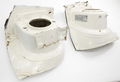 Front Strut Mount Tower Cut Sections 75-84 VW Rabbit Jetta MK1 Cabriolet Genuine