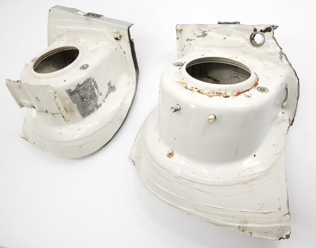 Front Strut Mount Tower Cut Sections 75-84 VW Rabbit Jetta MK1 Cabriolet Genuine