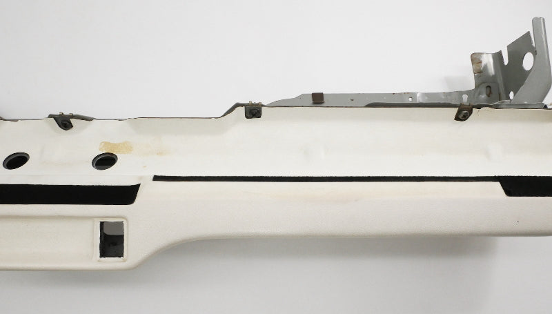 Lower Dashboard Dash Knee Bar Panel 90-93 VW Cabriolet Convertible MK1 - White