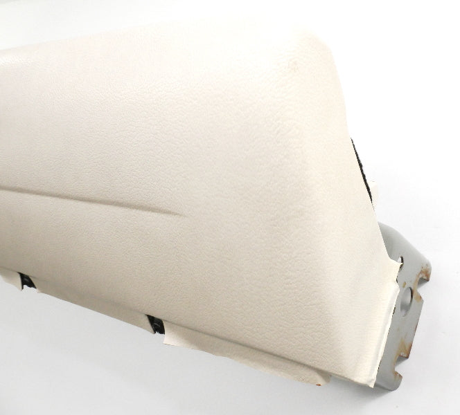 Lower Dashboard Dash Knee Bar Panel 90-93 VW Cabriolet Convertible MK1 - White