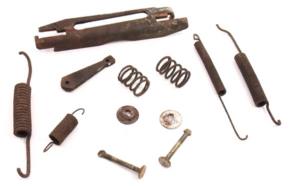 RH Rear Drum Brake Hardware Springs VW Jetta Golf Rabbit Dasher Scirocco Mk1