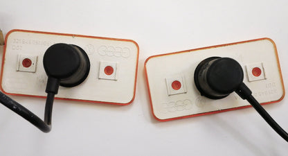 2x Fender Side Marker Light Lamp VW Rabbit Mk1 Cabriolet Dasher - 321 945 051 A