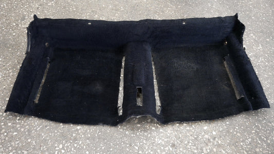 Rear Interior Floor Carpet 80-93 VW Rabbit Convertible Cabriolet MK1 Black