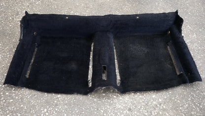 Rear Interior Floor Carpet 80-93 VW Rabbit Convertible Cabriolet MK1 Black