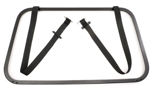 Convertible Top Rear Window Back Glass Metal Frame 80-93 VW Rabbit Cabriolet MK1