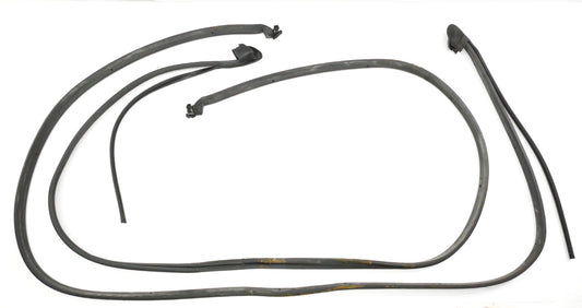 Door Window Weather Stripping Seals 89-93 VW Cabriolet Convertible MK1 - Genuine