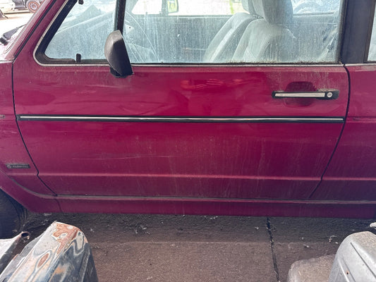 LH Door Chrome Side Trim Molding 80-88 VW Rabbit Convertible Cabriolet MK1