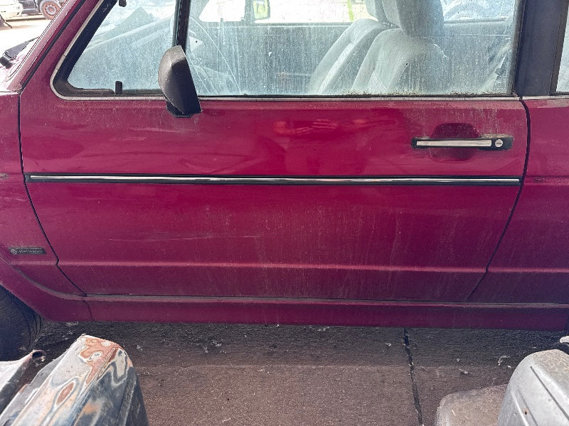 LH Door Chrome Side Trim Molding 80-88 VW Rabbit Convertible Cabriolet MK1