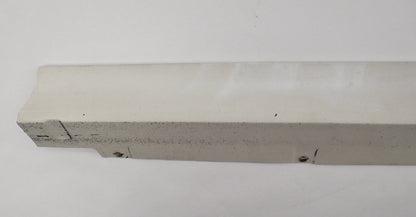 LH Clipper Body Kit Side Skirt 88-93 VW Cabriolet MK1 - L90E White - 155 821 511