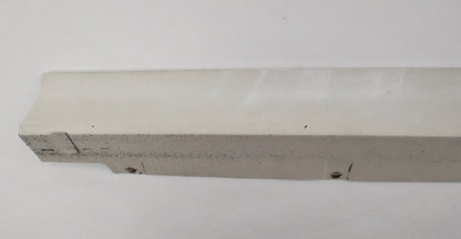 LH Clipper Body Kit Side Skirt 88-93 VW Cabriolet MK1 - L90E White - 155 821 511