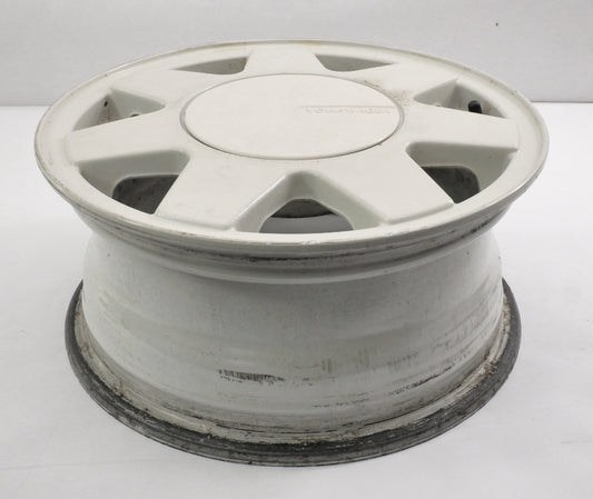 14" Alloy Wheel Rim 85-93 VW Cabriolet MK1 4x100 White - Genuine - 191 601 025 P