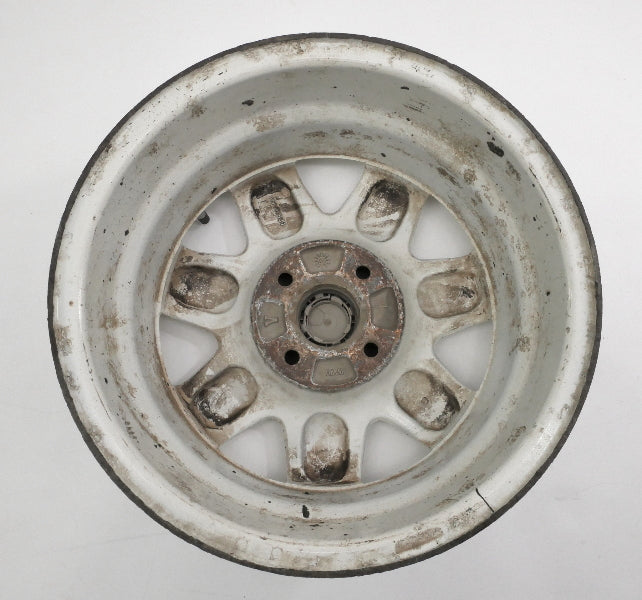 14" Alloy Wheel Rim 85-93 VW Cabriolet MK1 4x100 White - Genuine - 191 601 025 P