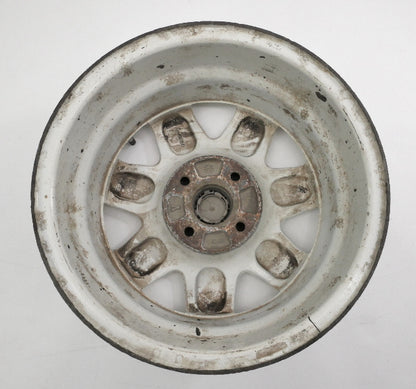 14" Alloy Wheel Rim 85-93 VW Cabriolet MK1 4x100 White - Genuine - 191 601 025 P