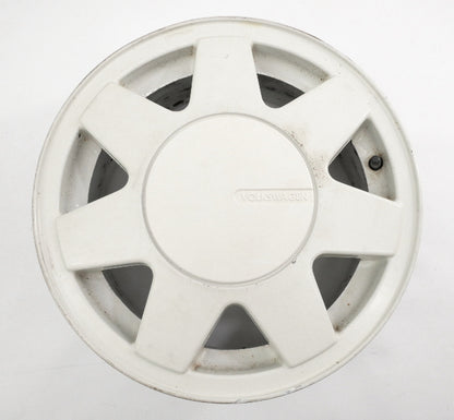 14" Alloy Wheel Rim 85-93 VW Cabriolet MK1 4x100 White - Genuine - 191 601 025 P