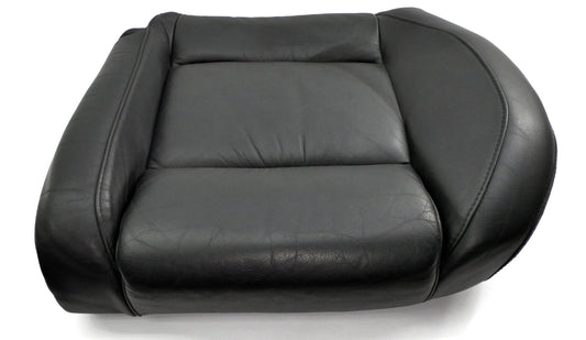 LH Rear Sport Seat Cushion & Cover 02-05 VW Jetta GLI GTI MK4 - Black Leather -