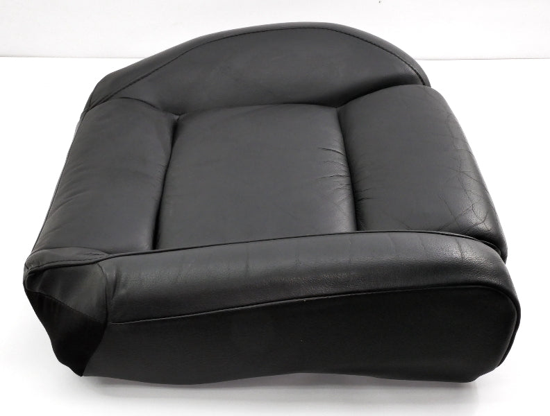 LH Rear Sport Seat Cushion & Cover 02-05 VW Jetta GLI GTI MK4 - Black Leather -