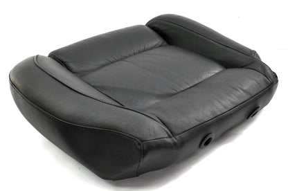 LH Rear Sport Seat Cushion & Cover 02-05 VW Jetta GLI GTI MK4 - Black Leather -