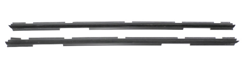 Front Interior Door Panel Window Seal Scraper Trim Set 99-05 VW Golf GTI 2DR MK4