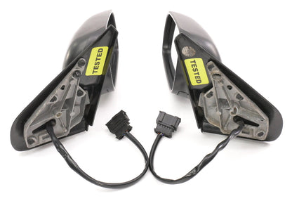 Side View Exterior Door Mirror Set VW Jetta Golf GTI MK4 Black