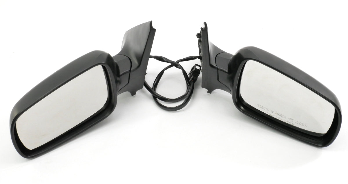 Side View Exterior Door Mirror Set VW Jetta Golf GTI MK4 Black