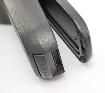 Center Console Armrest VW Jetta Golf GTI Mk4 Black Leather Arm Rest - Genuine -