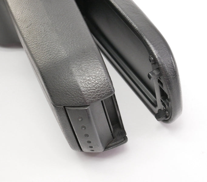 Center Console Armrest VW Jetta Golf GTI Mk4 Black Leather Arm Rest - Genuine -
