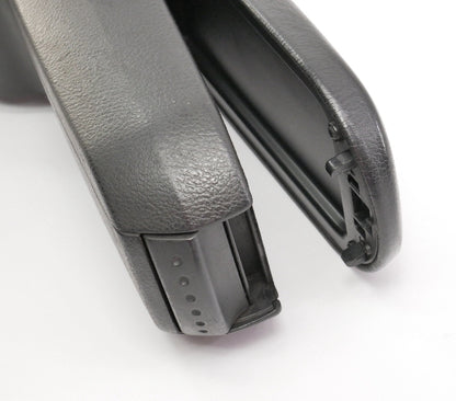 Center Console Armrest VW Jetta Golf GTI Mk4 Black Leather Arm Rest - Genuine -