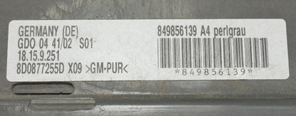 Sun Roof Shade Slider Panel 99-05 VW Jetta Golf GTI MK4 Genuine  8D0 877 255 D
