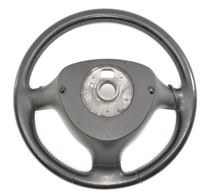 3 Spoke Sport Steering Wheel 99-05 VW Jetta GTI MK4 - Black Leather - Genuine