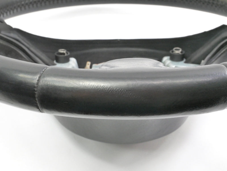 3 Spoke Sport Steering Wheel 99-05 VW Jetta GTI MK4 - Black Leather - Genuine