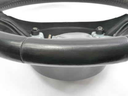 3 Spoke Sport Steering Wheel 99-05 VW Jetta GTI MK4 - Black Leather - Genuine