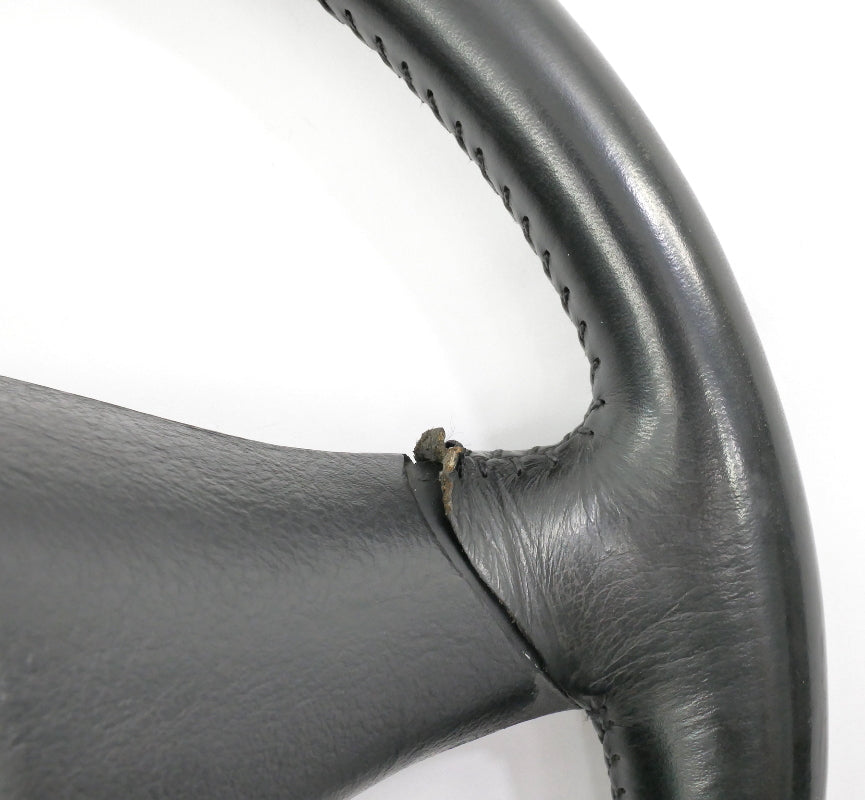 3 Spoke Sport Steering Wheel 99-05 VW Jetta GTI MK4 - Black Leather - Genuine