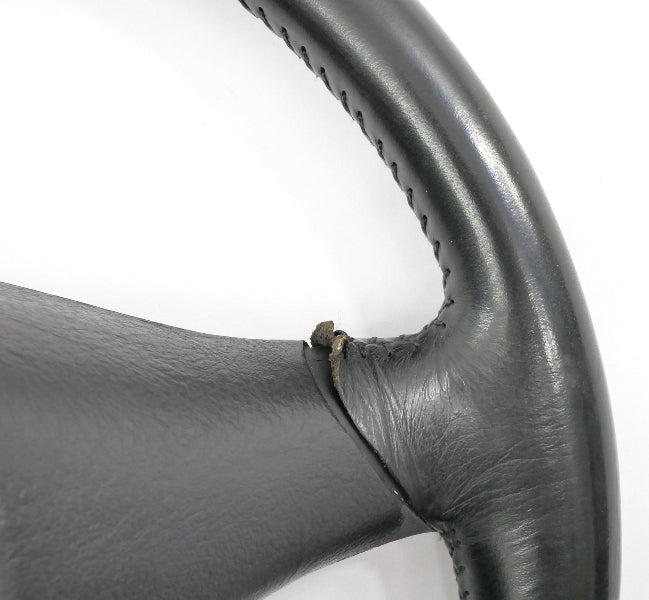 3 Spoke Sport Steering Wheel 99-05 VW Jetta GTI MK4 - Black Leather - Genuine