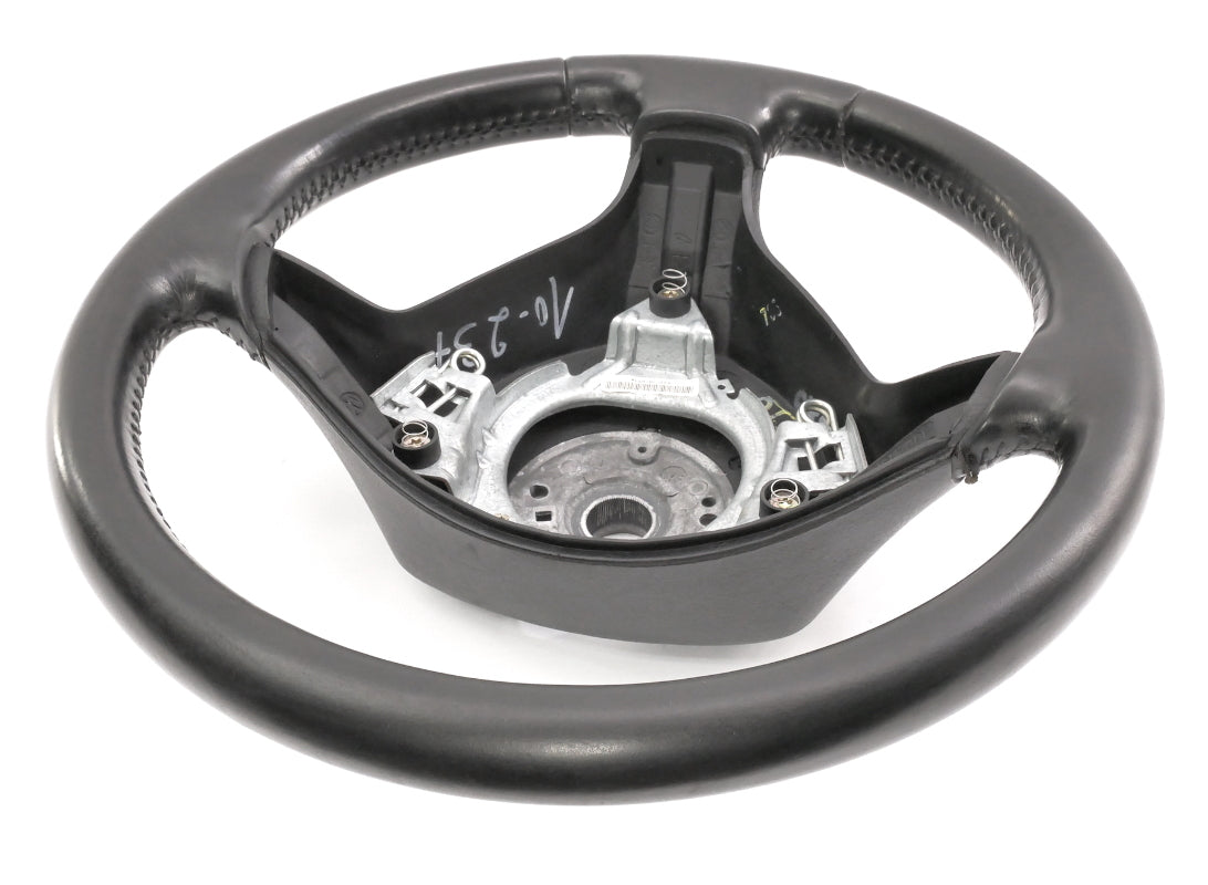 3 Spoke Sport Steering Wheel 99-05 VW Jetta GTI MK4 - Black Leather - Genuine