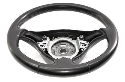 3 Spoke Sport Steering Wheel 99-05 VW Jetta GTI MK4 - Black Leather - Genuine