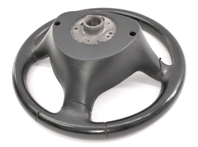 3 Spoke Sport Steering Wheel 99-05 VW Jetta GTI MK4 - Black Leather - Genuine