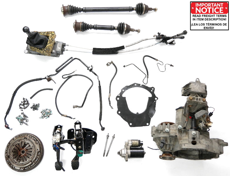 5spd Manual Transmission Swap Parts Kit 99-05 VW Jetta Golf MK4 02J 2.0 EGT