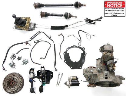 5spd Manual Transmission Swap Parts Kit 99-05 VW Jetta Golf MK4 02J 2.0 EGT