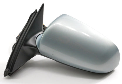 LH Side View Exterior Door Mirror 02-08 Audi A4 B6 B7 LY7R Crystal Blue Genuine